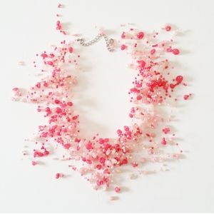 Beaded Statement Necklace